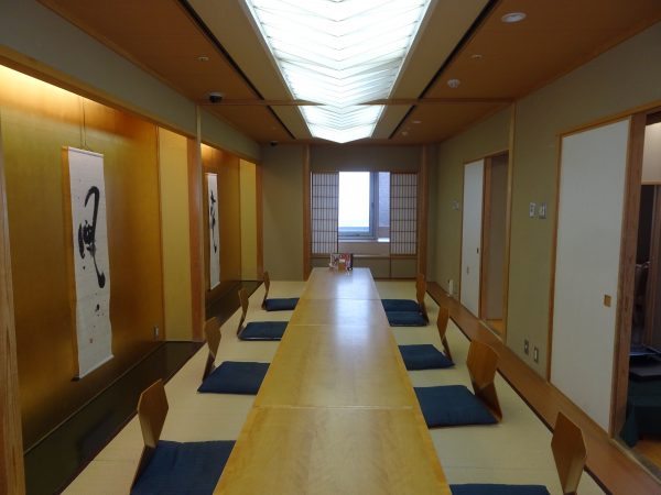 群馬県庁３１階「日本料理 くろ松」様～座敷（個室）工事
